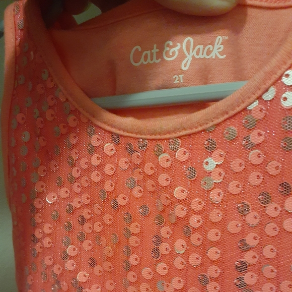 Coral sequin tutu - Picture 2 of 2